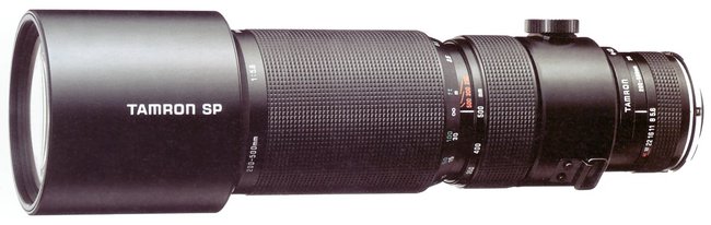 Tamron SP 200-500 mm f/ 5.6 Adaptall-2 model 31A
