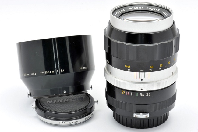 Nikon Nikkor-Q 135 mm f/ 3.5 non-Ai