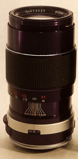 Tamron 200 mm f/ 4.5 Adapt-A-Matic