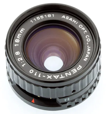 Pentax-110 18 mm f/ 2.8