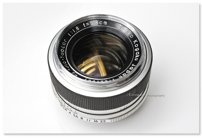 RE Auto-Topcor 58 mm f/ 1.8