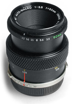 Olympus Om Zuiko AUTO-MACRO 50 mm f/ 3.5