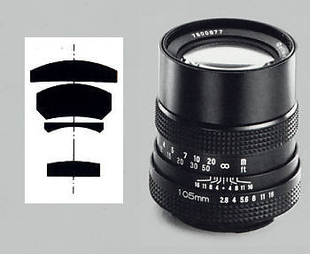 Rollei Rolleinar-MC 105 mm f/ 2.8