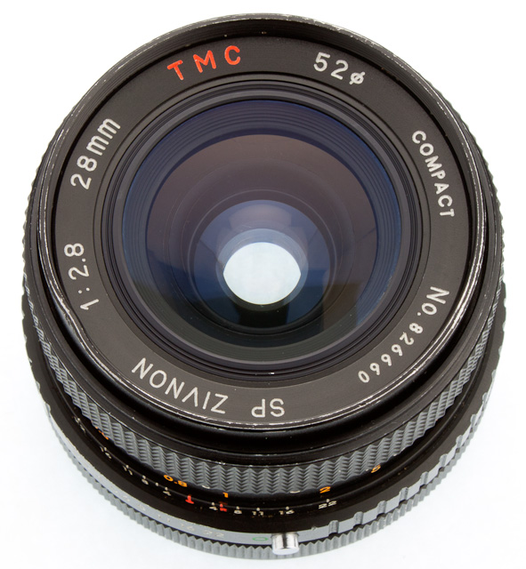 SP Zivnon 28 mm f/ 2.8 TMC