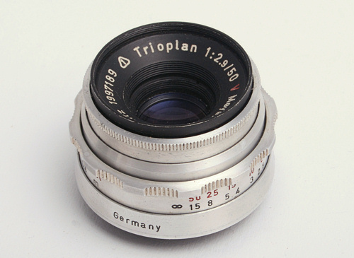 Meyer-Optik Gorlitz Trioplan 50 mm f/ 2.9 V