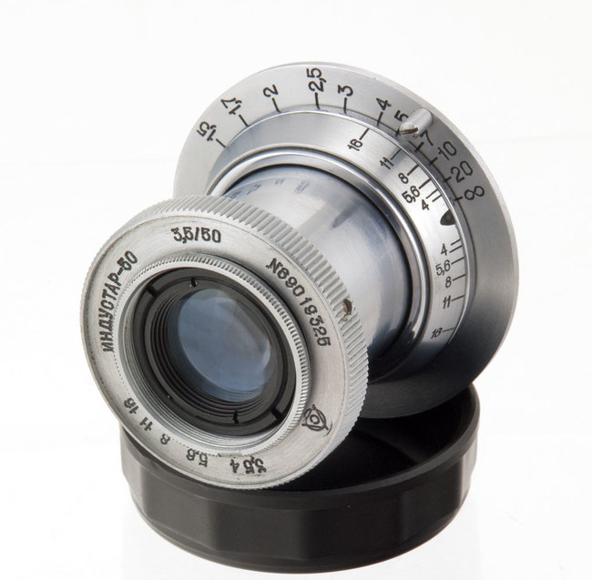 Industar-50 50 mm f/ 3.5 (RF Folding)