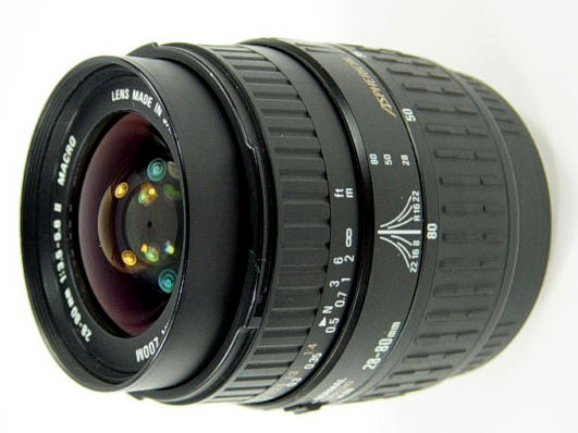 Sigma 28-80 mm f / 3.5-5.6 II Aspherical MINI ZOOM Macro