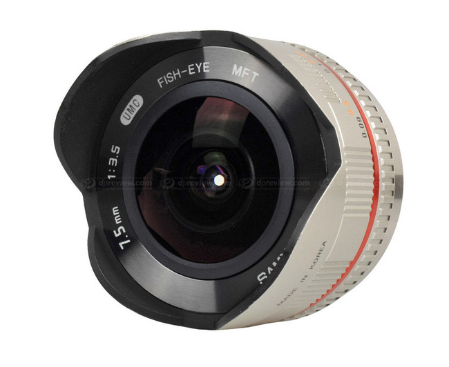 Samyang 7.5 mm f/ 3.5 UMC Fish-eye MFT