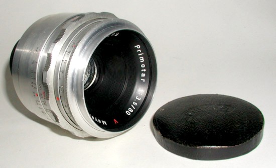 Meyer-Optik Görlitz Primotar E 80 mm f/ 3.5 V