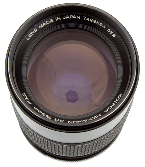 Konica Hexanon AR 135mm f/3.2