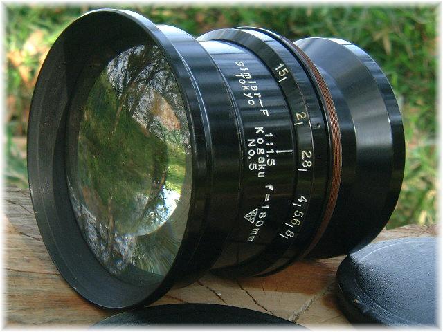 Nikon Tokyo Kogaku Simlar-F 180 mm f/ 1.5