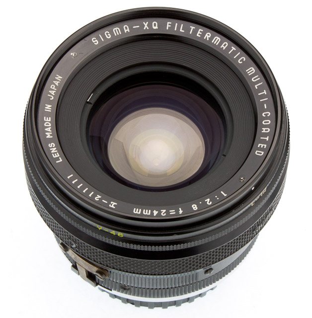 Sigma-XQ Filtermatic Multi-Coated 24 mm f/2.8