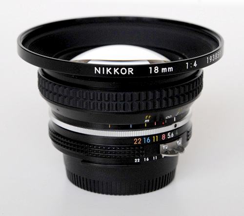 Nikon Nikkor 18 mm f/ 4 Ai