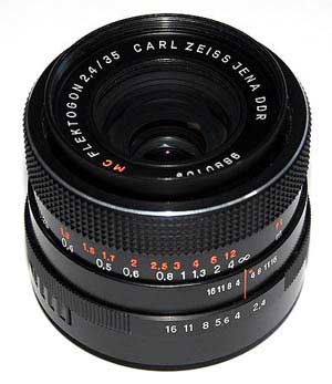 Carl Zeiss Jena DDR Flektogon MC 35/2.4