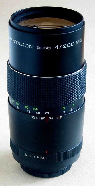 Pentacon 200 mm f/ 4