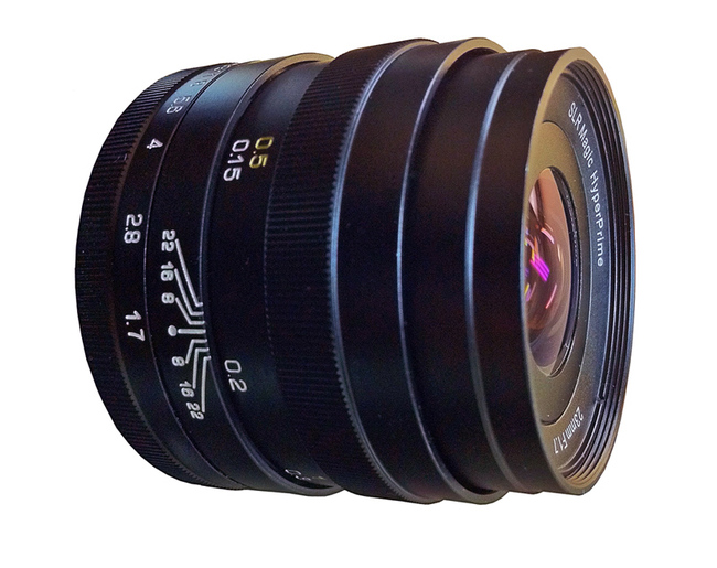 SLR Magic HyperPrime 23 mm f/ 1,7