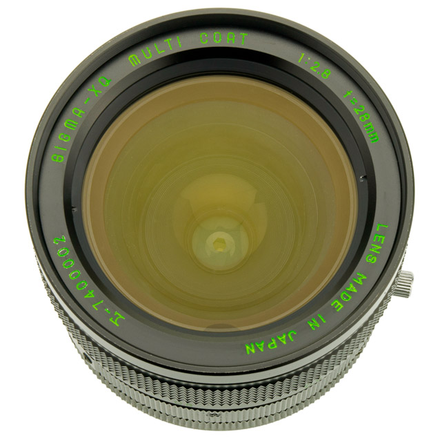 Sigma-XQ multi coat 28 mm f/2.8