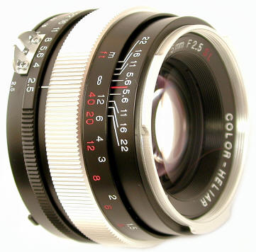 Voigtlander Color-Heliar 75 mm f/ 2.5 SL I