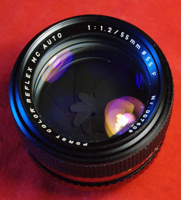 Porst Color Reflex Auto MC 55 mm f/ 1.2