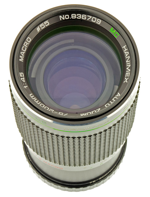 Hanimex 75-200 mm f/ 4.5 Auto Zoom Macro MC