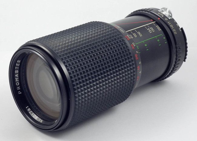 Promaster 80-205 mm f/ 4.5