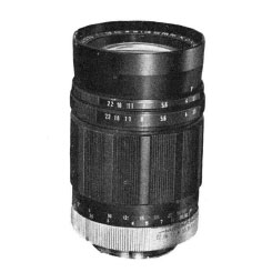 Konica Hexanon 135 mm f/ 3.5 (early, preset)