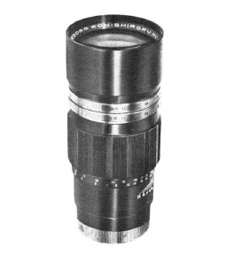 Konica Hexanon 200 mm f/ 3.5 (early, preset)
