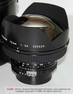 Nikon Nikkor 15 mm f/ 5.6 Ai