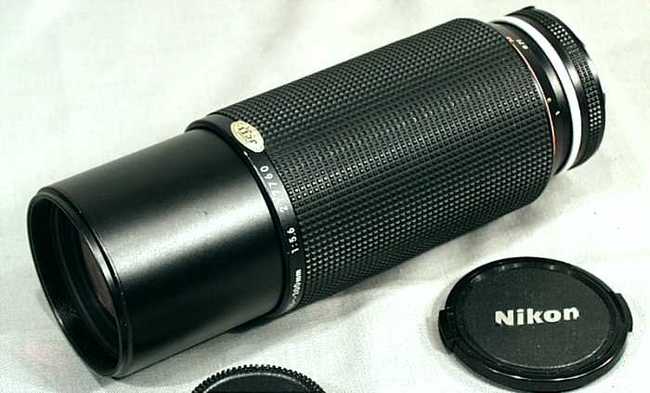 Nikon Nikkor 100-300 mm f/ 5.6 Ai-S