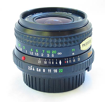 Minolta MD W. Rokkor-X 35 mm f/ 2.8