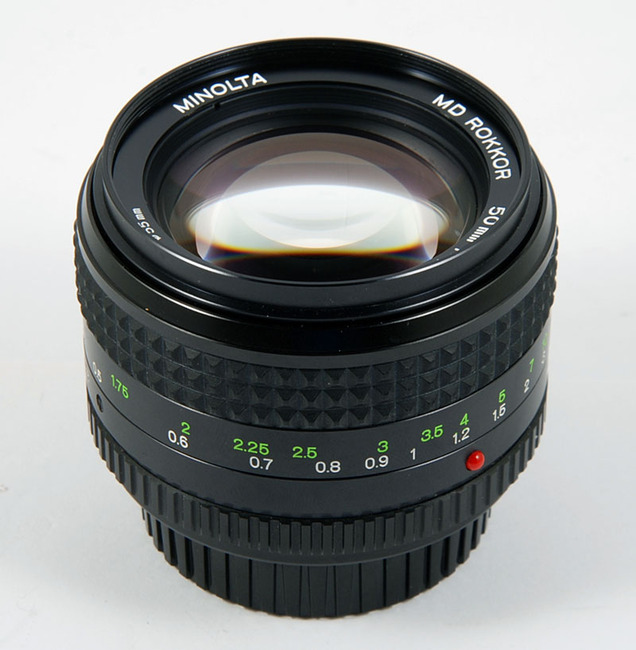 Minolta MD Rokkor 50 mm f/ 1.2