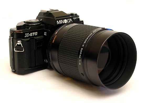Minolta RF Rokkor-X 500 mm f/ 8