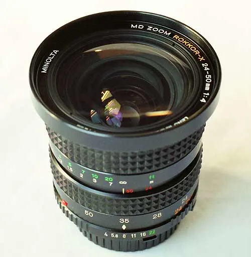 Minolta MD Rokkor-X 24-50 mm f/ 4