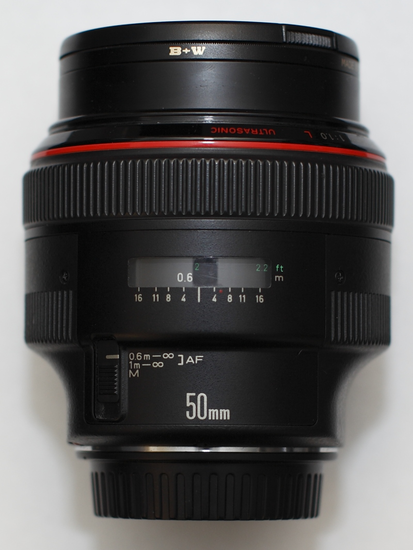 Canon EF 50 mm f/ 1.0 L USM
