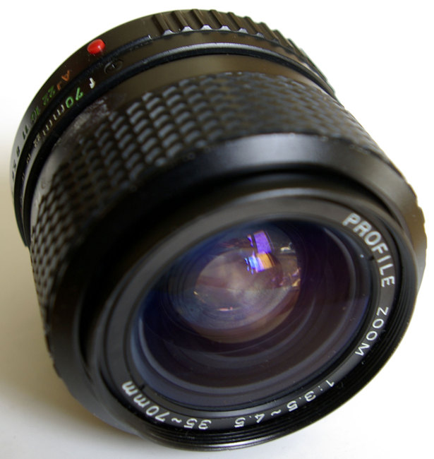 Profile Zoom 35-70 mm f/ 3.5-4.5 Macro