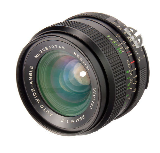 Vivitar 28 mm f/ 2 (Kino)