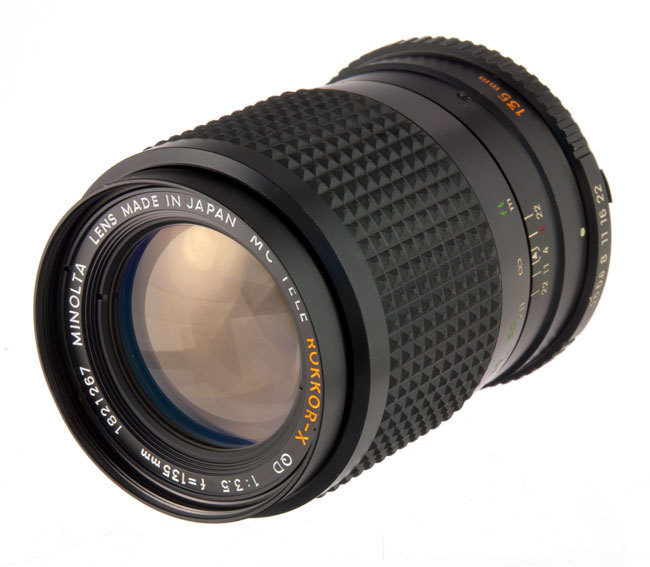 Minolta MC Tele Rokkor-X QD 135 mm f/ 3.5