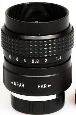 Fujian CCTV 25 mm f / 1.4 Lens