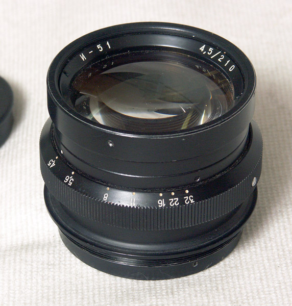 Industar-51 210 mm f/ 4.5