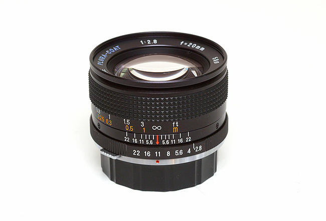 Spiratone 20 mm f/ 2.8