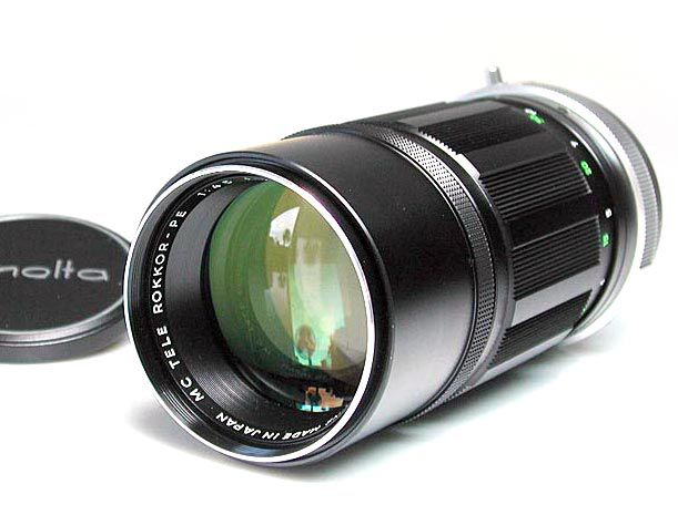 Minolta MC Tele Rokkor-PE 200 mm f / 4