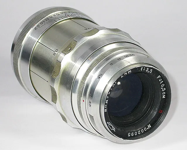 Industar-24M 105 mm f/ 3.5