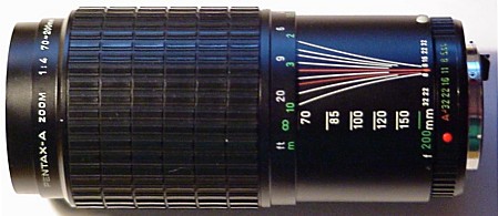 Pentax-A Zoom 70-200 mm f/ 4