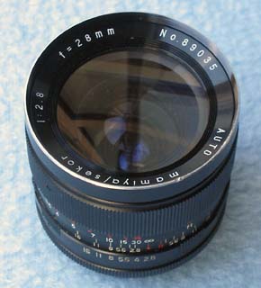 Mamiya/Sekor auto 28 mm f/ 2.8