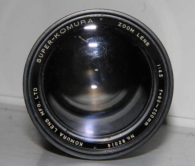 Super Komura Zoom 90-250 mm f/ 4.5