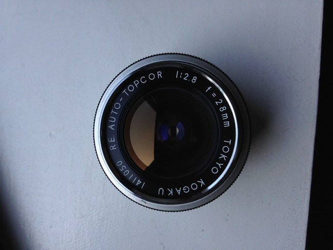 Topcor 28 mm f/ 2.8 RE Auto