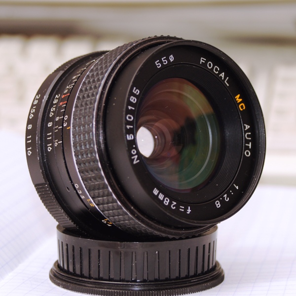 Focal 28 mm f/ 2.8 MC Auto