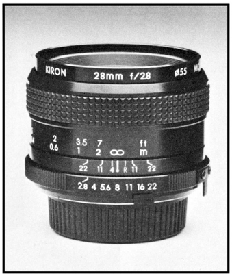 Kiron 28 mm f/ 2.8 Wide Angle