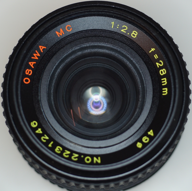Osawa 28 mm f/ 2.8 MC D49