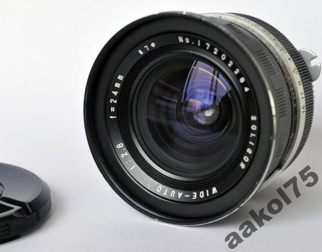Soligor 24 mm f/ 2.8 Wide-Auto